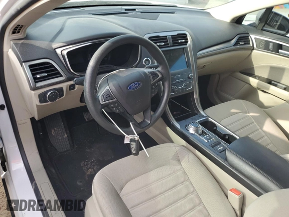 2020 Ford Fusion Hybrid SE with VIN 3FA6P0LU1LR161312, listed as a Copart auction lot 43885153 with 53,395 mi miles. Bid and sale history available at carsss.com. Image 8.