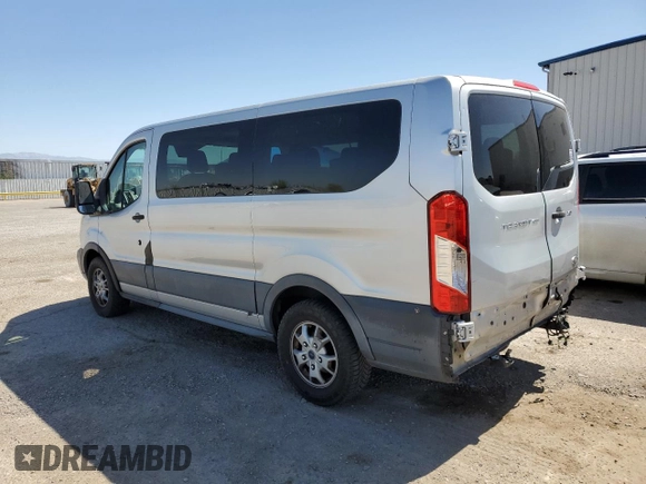 2015 Ford Transit XL with VIN 1FMZK1YMXFKB16362, listed as a Copart auction lot 57024515 with 112,665 mi miles and Salvage title. Bid and sale history available at DreamBid. Image 2.