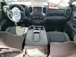 2024 Chevrolet Silverado 1500 Custom with VIN 3GCPABEK0RG245584, listed as a Copart auction lot 50540105 with 43,937 mi miles and Salvage Title. Bid and sale history available at DreamBid. Image 8.