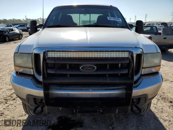 2002 Ford F-250 XL with VIN 1FTNW21F92EC56758, listed as a Copart auction lot 56746595 with 340,715 mi miles and Clean title. Bid and sale history available at DreamBid. Image 5.
