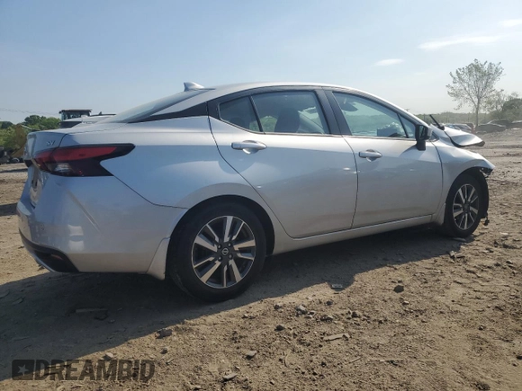 2021 Nissan Versa SV z VIN 3N1CN8EV3ML905913, wystawiony jako Copart lot #55330395 z przebiegiem 28 895 mil mil oraz Szkoda całkowita • Salvage title. Historia ofert i sprzedaży dostępna na DreamBid. Obrazek 3.