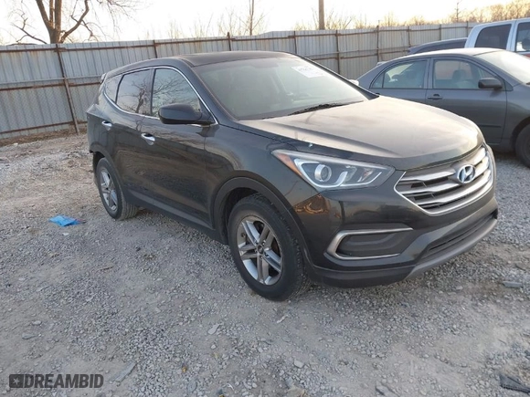 2018 Hyundai Santa Fe Sport 2.4L with VIN 5XYZTDLB5JG541012, listed as a IAAI auction lot 41764742 with 143,521 mi miles. Bid and sale history available at carsss.com. Image 1.