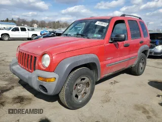 2004 Jeep Liberty Sport with VIN 1J4GL48K04W242576, listed as a Copart auction lot 42300105 with 229,717 mi miles and Salvage Title. Bid and sale history available at DreamBid. Image 1.