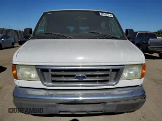 2005 Ford Econoline Passenger XL with VIN 1FBNE31L95HB31135, listed as a Copart auction lot 76639724 with 104,105 mi miles and Clean Title. Bid and sale history available at carsss.com. Image 5.