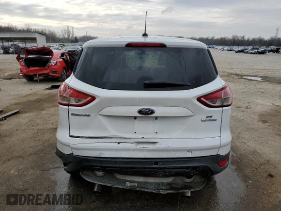 2013 Ford Escape SE with VIN 1FMCU0GX8DUA80369, listed as a Copart auction lot 43804515 with 125,264 mi miles and Salvage Title. Bid and sale history available at DreamBid. Image 6.