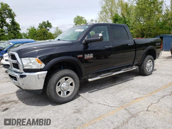 2018 Ram 2500 Tradesman z VIN 3C6UR5CJ4JG289185, wystawiony jako Copart lot #55427695 z przebiegiem 90 809 mil mil oraz Szkoda całkowita • Salvage title. Historia ofert i sprzedaży dostępna na DreamBid. Obrazek 1.