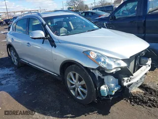2017 Infiniti QX50 with VIN JN1BJ0RR0HM415589, listed as a IAAI auction lot 41741998 with 97,889 mi miles. Bid and sale history available at carsss.com. Image 1.
