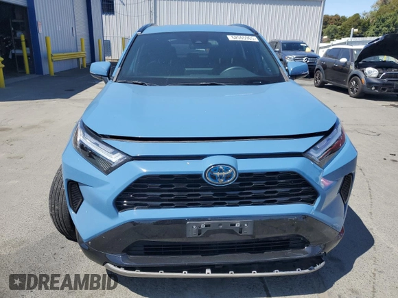 2023 Toyota RAV4 Hybrid SE with VIN 4T3T6RFV2PU110878, listed as a Copart auction lot 62565965 with 48,600 mi miles and Salvage title. Bid and sale history available at DreamBid. Image 5.