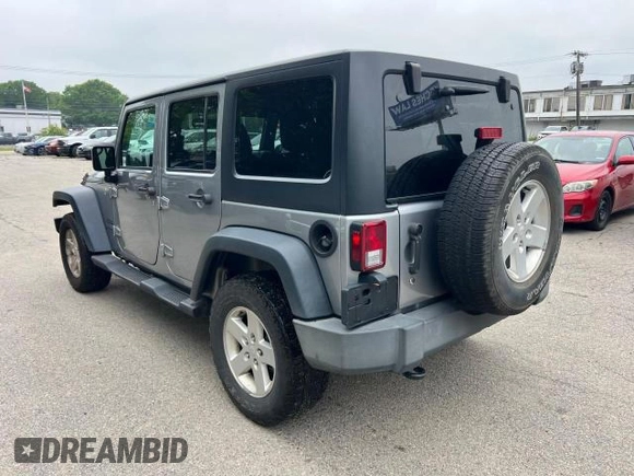 2018 Jeep Wrangler Unlimited Sport S with VIN 1C4HJWDG6JL927319, listed as a Copart auction lot 60488085 with 185,000 mi miles and Clean title. Bid and sale history available at DreamBid. Image 3.