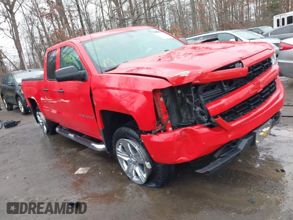 2017 Chevrolet Silverado 1500 Custom with VIN 1GCVKPEC9HZ357602, listed as a IAAI auction lot 41168820 with 54,553 mi miles. Bid and sale history available at carsss.com. Image 1.