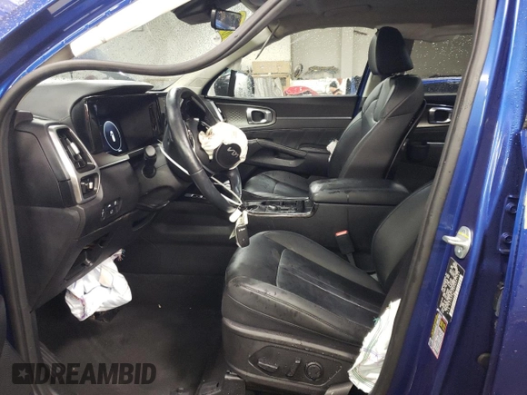 2023 Kia Sorento X-Line SX Prestige with VIN 5XYRKDLF3PG207723, listed as a Copart auction lot 86597444 with 14,545 mi miles and Salvage Title. Bid and sale history available at DreamBid. Image 7.
