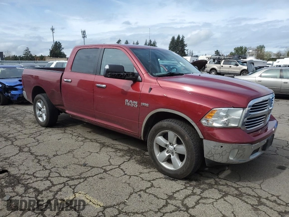 2014 Ram 1500 Big Horn with VIN 1C6RR7TT2ES253870, listed as a Copart auction lot 52206925 with 150,271 mi miles and Salvage title. Bid and sale history available at DreamBid. Image 4.