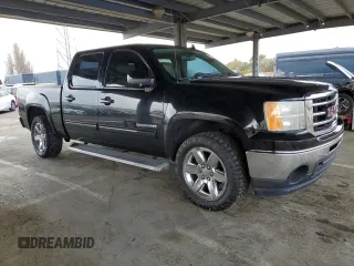 2012 GMC Sierra 1500 with VIN 3GTP1WE22CG290959, listed as a Copart auction lot 49271025 with 153,733 mi miles and Salvage Title. Bid and sale history available at DreamBid. Image 4.