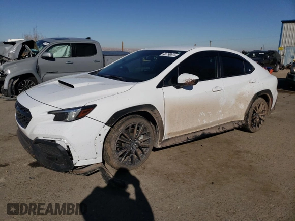 2022 Subaru WRX Premium with VIN JF1VBAF62N9018882, listed as a Copart auction lot 45799875 with 26,035 mi miles and Salvage Title. Bid and sale history available at carsss.com. Image 1.
