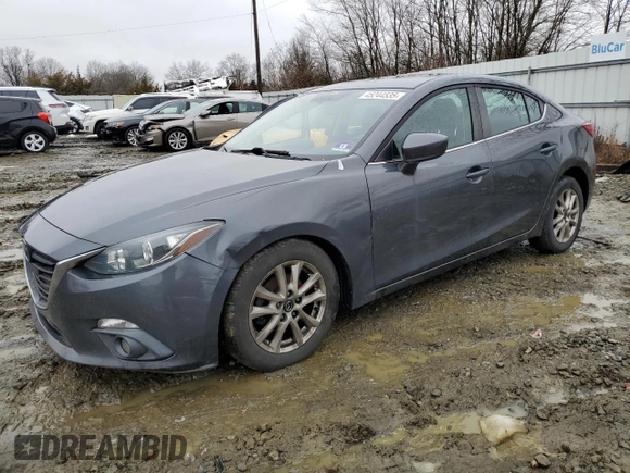 2016 Mazda 3 i Grand Touring with VIN 3MZBM1X72GM281356, listed as a Copart auction lot 45244535 with 175,448 mi miles and Salvage Title. Bid and sale history available at DreamBid. Image 1.