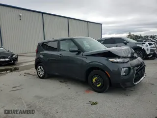 2022 Kia Soul LX with VIN KNDJ23AU9N7821226, listed as a Copart auction lot 52087215 with 49,625 mi miles and Salvage Title. Bid and sale history available at carsss.com. Image 12.
