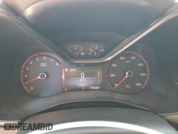 2016 GMC Canyon 4WD SLE with VIN 1GTG6CE37G1161080, listed as a Copart auction lot 42714655 with 172,615 mi miles and Salvage Title. Bid and sale history available at carsss.com. Image 9.