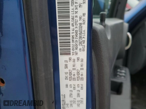 2009 Dodge Nitro SE with VIN 1D8GT28KX9W533248, listed as a Copart auction lot 70500994 with 124,091 mi miles and Salvage Title. Bid and sale history available at DreamBid. Image 13.