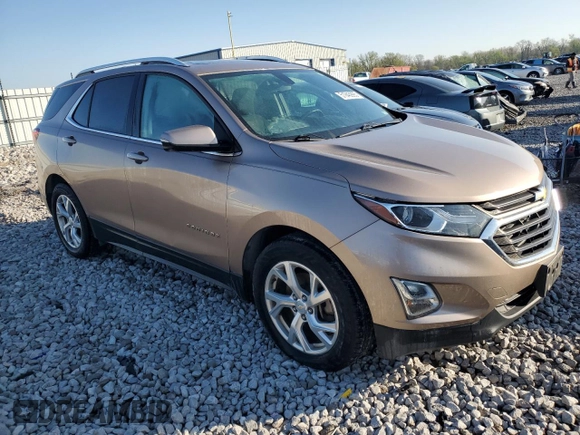 2018 Chevrolet Equinox LT with VIN 2GNAXKEX4J6157709, listed as a Copart auction lot 51945995 with 108,606 mi miles and Salvage Title. Bid and sale history available at DreamBid. Image 4.