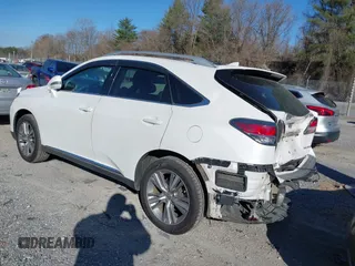 2015 Lexus RX 350 with VIN 2T2ZK1BA2FC182145, listed as a IAAI auction lot 41824791 with 115,806 mi miles. Bid and sale history available at carsss.com. Image 3.
