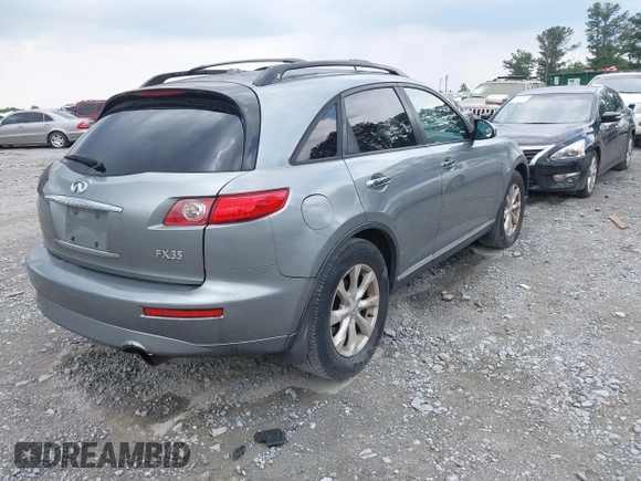 2006 Infiniti FX with VIN JNRAS08W46X201195, listed as a IAAI auction lot 42430814 with 107,838 mi miles and . Bid and sale history available at DreamBid. Image 4.