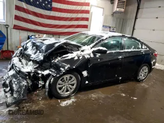 2012 Hyundai Sonata GLS PZEV with VIN 5NPEB4AC4CH311650, listed as a Copart auction lot 44163225 with 132,252 mi miles and Salvage Title. Bid and sale history available at carsss.com. Image 1.