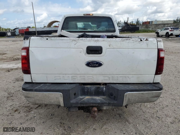 2013 Ford Super Duty F-250 SRW XL with VIN 1FT7W2AT7DEB09548, listed as a Copart auction lot 70383584 with 233,702 mi miles and Salvage Title. Bid and sale history available at carsss.com. Image 6.