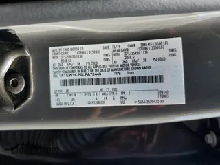 2020 Ford F-150 XL with VIN 1FTEW1CP0LFA72448, listed as a Copart auction lot 59237885 with 87,060 mi miles and Salvage title. Bid and sale history available at DreamBid. Image 13.