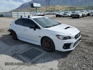 2020 Subaru WRX Premium with VIN JF1VA1B61L9810950, listed as a Copart auction lot 56603645 with 48,350 mi miles and Salvage title. Bid and sale history available at DreamBid. Image 4.