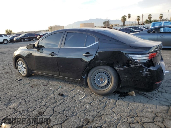 2024 Nissan Sentra S with VIN 3N1AB8BV3RY247332, listed as a Copart auction lot 43324105 with 20,941 mi miles and Salvage Title. Bid and sale history available at carsss.com. Image 2.