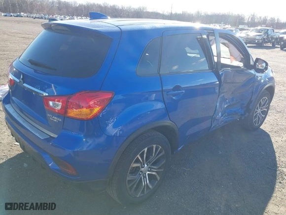 2019 Mitsubishi Outlander Sport ES 2.0 with VIN JA4AR3AU2KU001704, listed as a IAAI auction lot 41015349 with 63,700 mi miles. Bid and sale history available at carsss.com. Image 4.