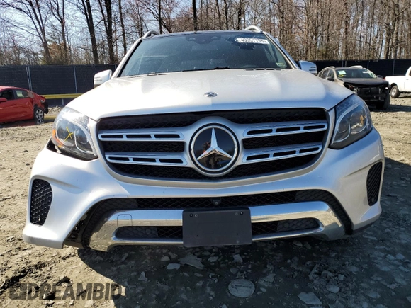2019 Mercedes-Benz GLS 450 with VIN 4JGDF6EE8KB233053, listed as a Copart auction lot 49957755 with 68,676 mi miles and Salvage title. Bid and sale history available at DreamBid. Image 5.