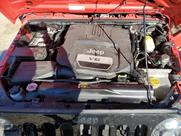 2017 Jeep Wrangler Sport with VIN 1C4AJWAGXHL515808, listed as a Copart auction lot 83845134 with Not Provided miles and Salvage Title. Bid and sale history available at DreamBid. Image 12.