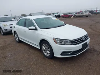 2016 Volkswagen Passat 1.8T S with VIN 1VWAS7A39GC023377, listed as a IAAI auction lot 41422834 with 92,872 mi miles. Bid and sale history available at carsss.com. Image 1.