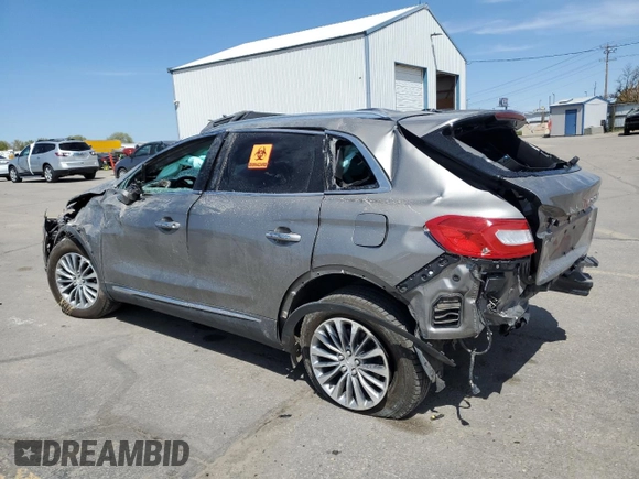 2016 Lincoln MKX Select z VIN 2LMTJ8KR9GBL38493, wystawiony jako Copart lot #54258865 z przebiegiem Nie podano mil oraz Szkoda całkowita • Salvage title. Historia ofert i sprzedaży dostępna na DreamBid. Obrazek 2.