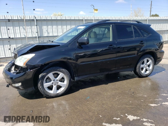 2006 Lexus RX with VIN JTJGA31U960060136, listed as a Copart auction lot 53114165 with 125,817 mi miles and Salvage Title. Bid and sale history available at carsss.com. Image 1.