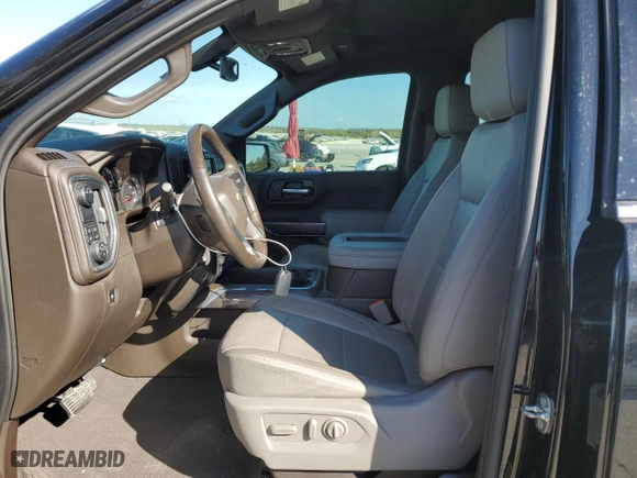 2020 Chevrolet Silverado 1500 LTZ with VIN 1GCPWEED9LZ257311, listed as a Copart auction lot 77463504 with 61,942 mi miles and Clean Title. Bid and sale history available at carsss.com. Image 7.