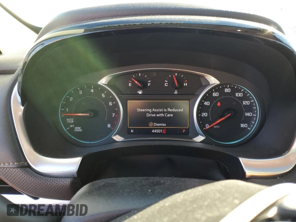 2021 Chevrolet Traverse Premier with VIN 1GNEVKKW4MJ238428, listed as a Copart auction lot 87751075 with 44,501 mi miles and Salvage title. Bid and sale history available at DreamBid. Image 9.