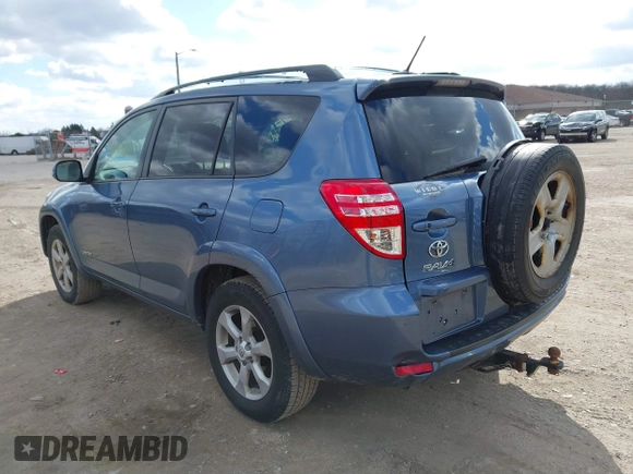 2011 Toyota RAV4 Ltd with VIN 2T3DK4DVXBW059371, listed as a IAAI auction lot 41870260 with 180,098 mi miles. Bid and sale history available at carsss.com. Image 3.