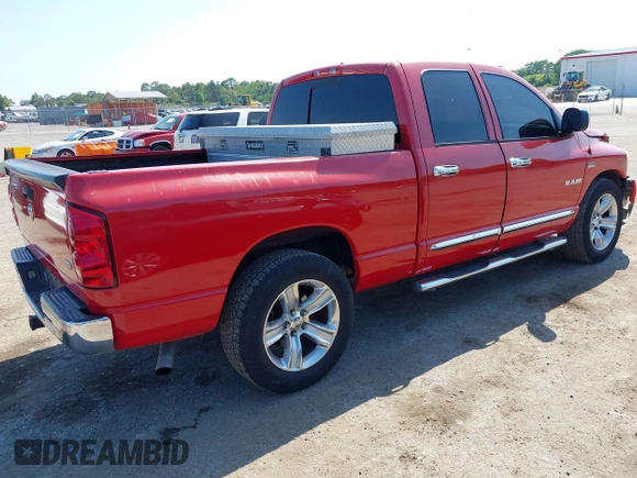 2008 Dodge 1500 SLT with VIN 1D7HA18208S516148, listed as a IAAI auction lot 42019910 with 219,573 mi miles and . Bid and sale history available at DreamBid. Image 4.