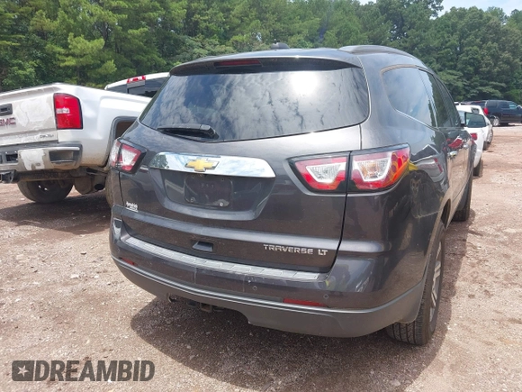 2016 Chevrolet Traverse LT with VIN 1GNKRGKD4GJ343283, listed as a IAAI auction lot 42590105 with 143,318 mi miles and . Bid and sale history available at DreamBid. Image 4.