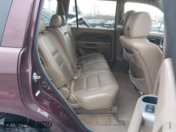 2007 Honda Pilot EX-L with VIN 2HKYF18687H512182, listed as a IAAI auction lot 41898954 with 181,701 mi miles and . Bid and sale history available at DreamBid. Image 8.
