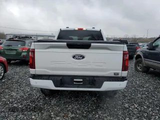2024 Ford F-150 STX with VIN 1FTEW2LP0RKD27766, listed as a Copart auction lot 52286875 with 9,880 mi miles and Salvage Title. Bid and sale history available at carsss.com. Image 6.