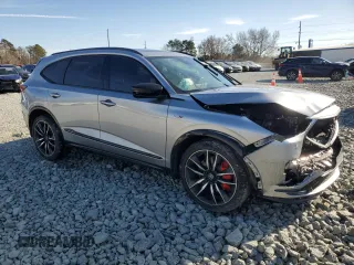 2024 Acura MDX Type S w/Advance Package with VIN 5J8YD8H81RL000215, listed as a Copart auction lot 86654074 with 29,951 mi miles and Salvage Title. Bid and sale history available at carsss.com. Image 4.