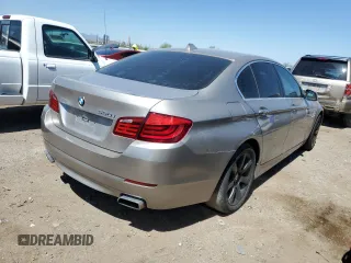 2013 BMW 5 Series 550i with VIN WBAFR9C57DDX80358, listed as a Copart auction lot 71498244 with 120,132 mi miles and Clean Title. Bid and sale history available at DreamBid. Image 3.