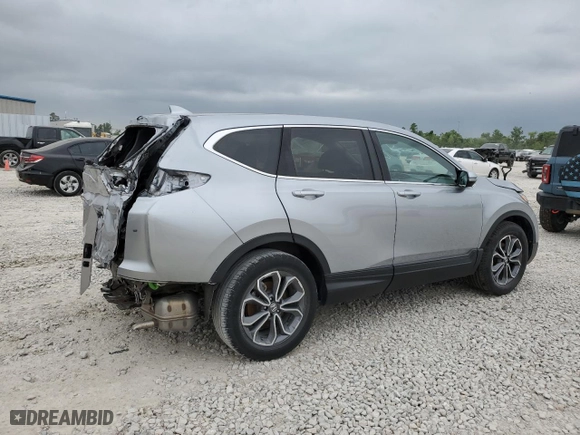 2021 Honda CR-V EX with VIN 7FARW1H50ME014102, listed as a Copart auction lot 53460905 with 85,596 mi miles and Salvage Title. Bid and sale history available at carsss.com. Image 3.