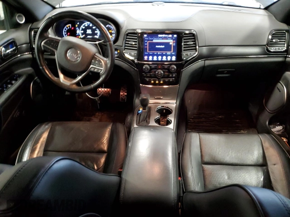 2019 Jeep Grand Cherokee Overland with VIN 1C4RJFCT8KC610341, listed as a Copart auction lot 83424454 with 57,356 mi miles and Salvage Title. Bid and sale history available at carsss.com. Image 8.