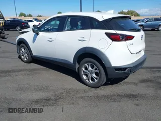 2021 Mazda CX-3 Sport with VIN JM1DKDB75M1500023, listed as a IAAI auction lot 41461424 with 65,162 mi miles. Bid and sale history available at carsss.com. Image 3.
