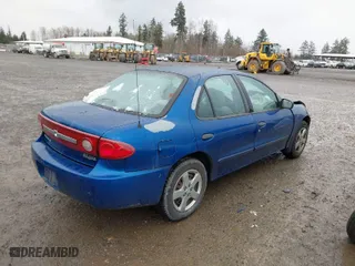2003 Chevrolet Cavalier LS with VIN 1G1JF52F237336089, listed as a IAAI auction lot 41493551 with 91,907 mi miles. Bid and sale history available at carsss.com. Image 4.