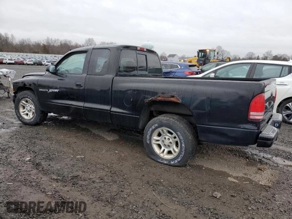 2001 Dodge Dakota Sport z VIN 1B7GL22N31S137577, wystawiony jako Copart lot #50119405 z przebiegiem Nie podano mil oraz Czysty tytuł • Clean title. Historia ofert i sprzedaży dostępna na DreamBid. Obrazek 2.